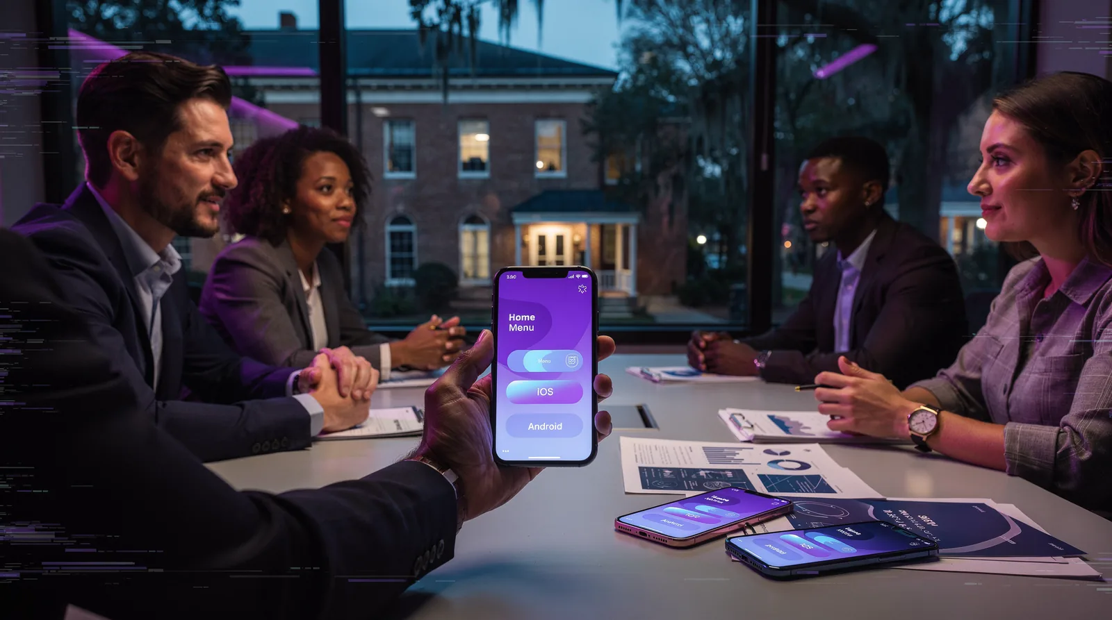 Mobile-first design starts by building the mobile experience first and expanding upward, placing the phone